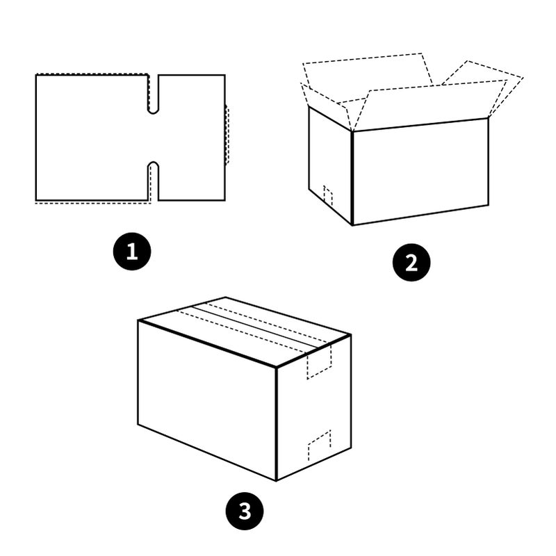 Hoikwo 7x5x4 Inches Small White Shipping Boxes Set of 25, Sturdy Cardboard Boxes for Small Business for Packaging Mailing - Image 5